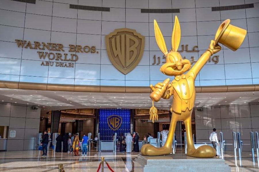 Visit to Warner Bros Abu Dhabi