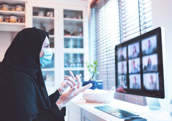 Can I attend webinars or virtual summits while on a tourist visit?