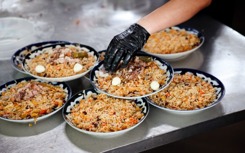 Traditional Dishes in Uzbekistan